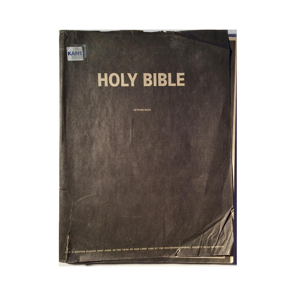 Maximum rockandroll 1996 No. 155 Holy Bible of Punk Rock Magazine