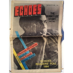 Echoes : Bunny Lee,Steve Walsh - used magazine