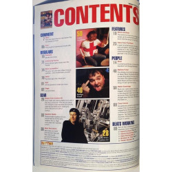 Rhythm : Robin Goodridge,Bush - used magazine
