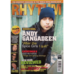 Rhythm : Andy Gangadeen,Terry Bozio,Tommy Lee - used magazine