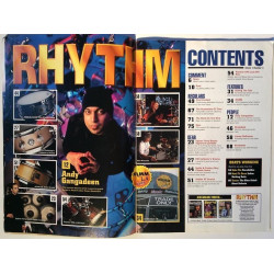 Rhythm : Andy Gangadeen,Terry Bozio,Tommy Lee - used magazine