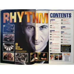 Rhythm : Clive Dreamer,Portishead - used magazine