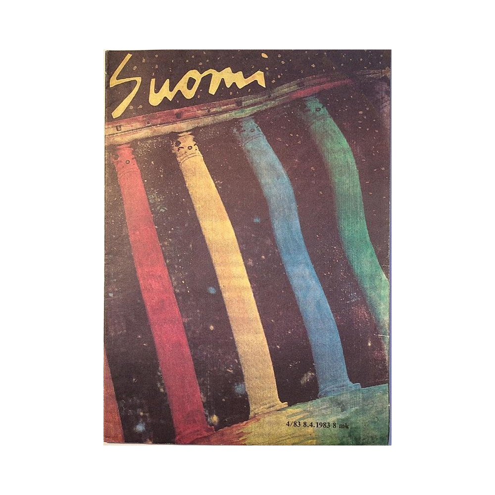 Suomi 1983 No. 4 Pekka Sauri,Pekka Haavisto,Heidi Hautala Magazine