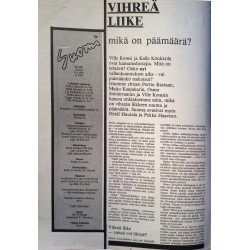 Suomi 1983 No. 4 Pekka Sauri,Pekka Haavisto,Heidi Hautala Magazine