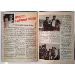 Ajan Sävel 1957 No. N:o 7 Romy Schneider,Louis Armstrong,Eddie Constantine Magazine