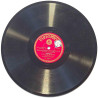 Sandberg Sven Olof : Björkarnas hängen bar knippen av sol /Då sänder jag en hälsning hem med vinden - shellac 78 rpm record