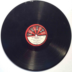 Nyström Bibbi : En Ros / Min Barndoms Lilla Aftonbön - shellac 78 rpm record