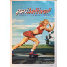 Halliwell Geri: Scream if you wanna go faster : Promojuliste kaksipuoleinen 50cm x 74cm - used original promo poster
