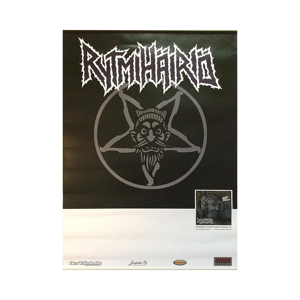 Rytmihäiriö: Seitsemän surman siunausliitto : Keikkajuliste 41cm x 59cm - JULISTE
