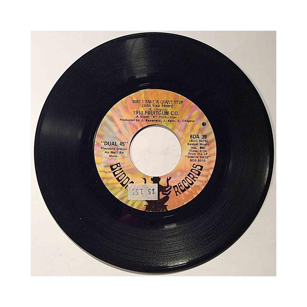 1910 Fruitgum Co. : Mr. Jensen / May I take a giant step - second hand single