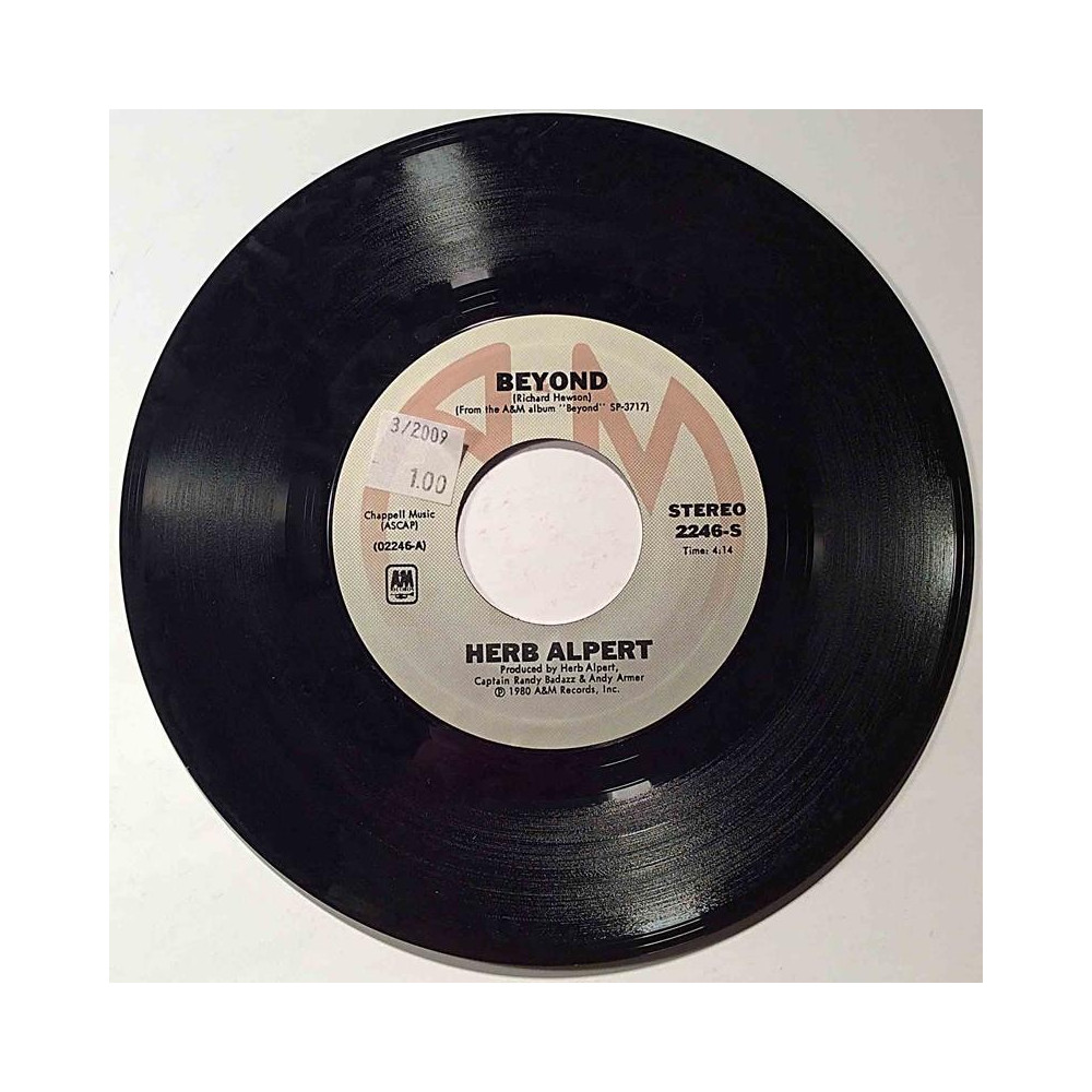 Alpert Herb : Beyond / Keep it goin’ - begagnad singelskiva
