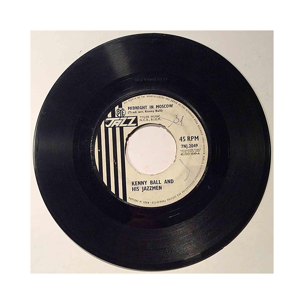 Ball Kenny and his Jazzmen : Midnight in Moscow / My mother’s eyes - second hand single
