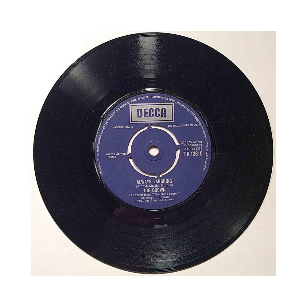 Brown Joe : Always laughing / We never were that kind - begagnad singelskiva
