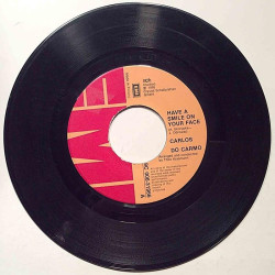 Carmo Do Carlos : Save a smile on your face / I know an old man - begagnad singelskiva