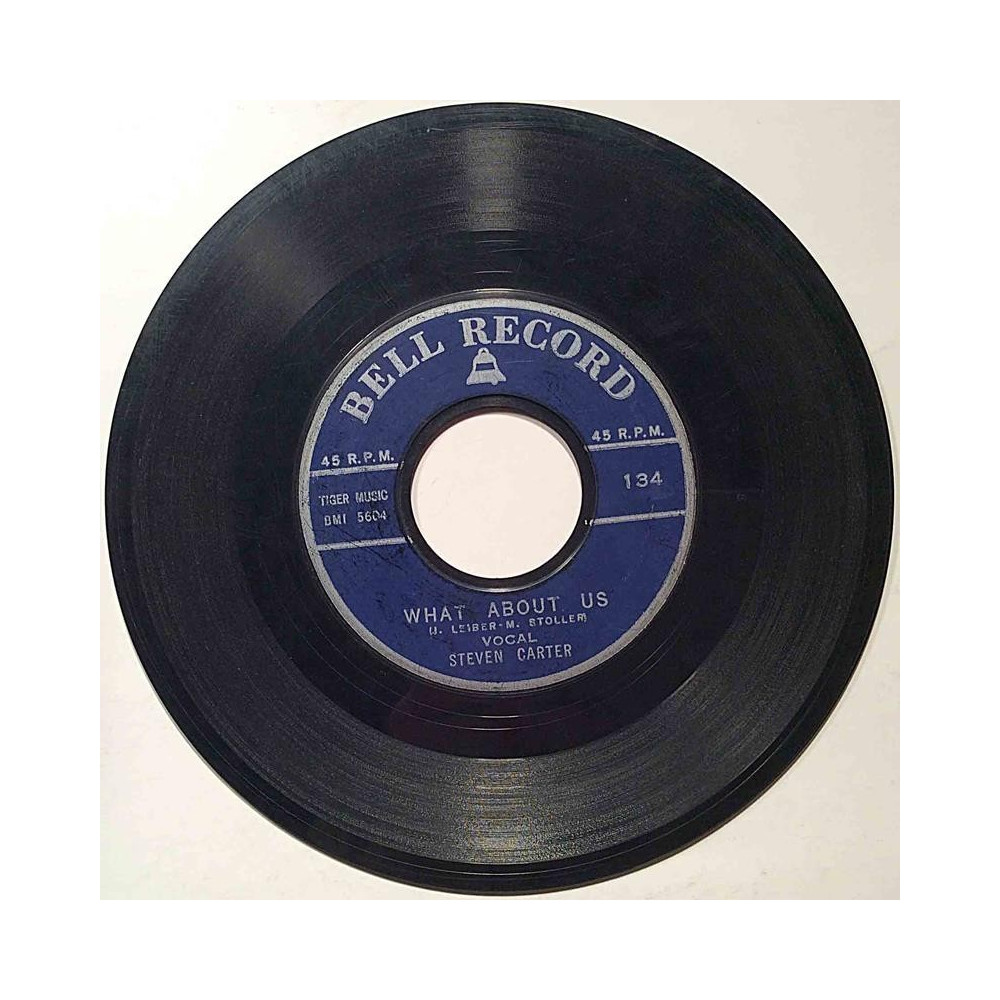 Carter Steven : What about us / Go Jimmy, Go - second hand single