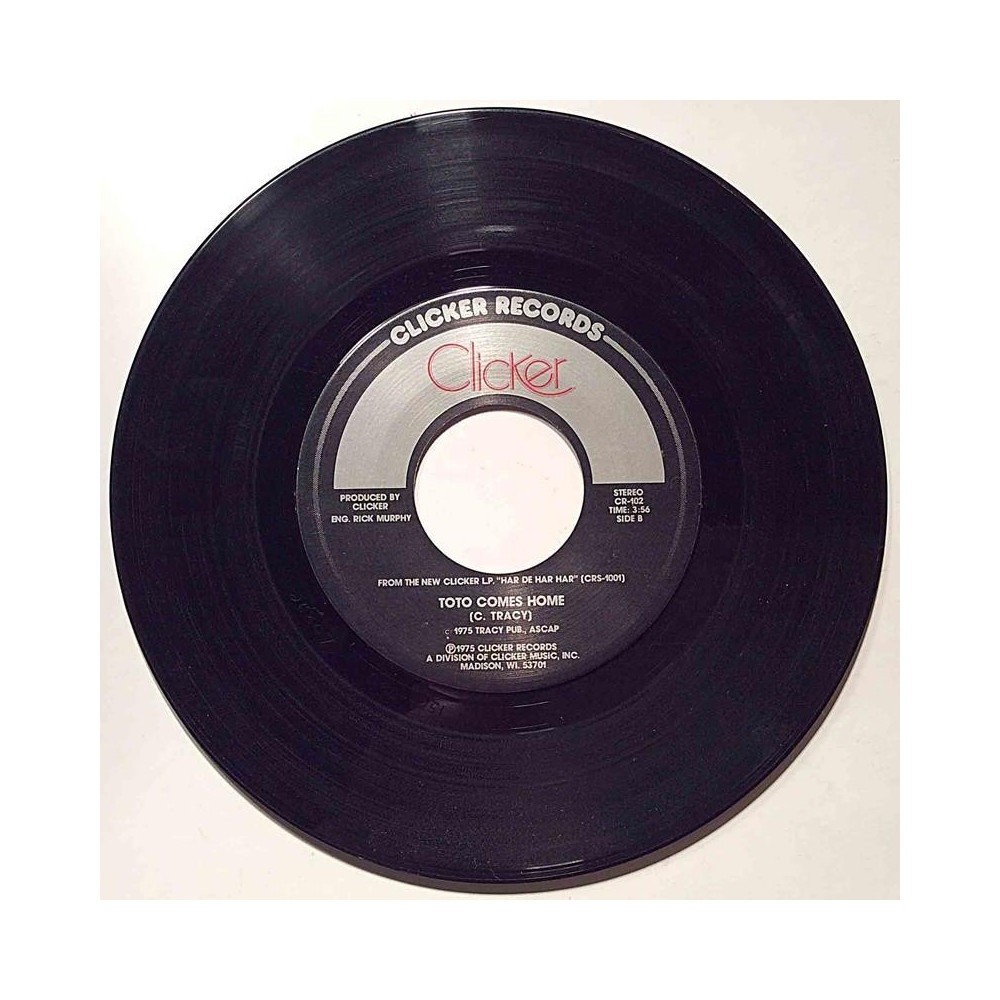 Clicker : Bottle / Toto comes home - second hand single