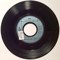 Dana: Never gonna fall in love again / Have love will travel - käytetty vinyylisingle EX-