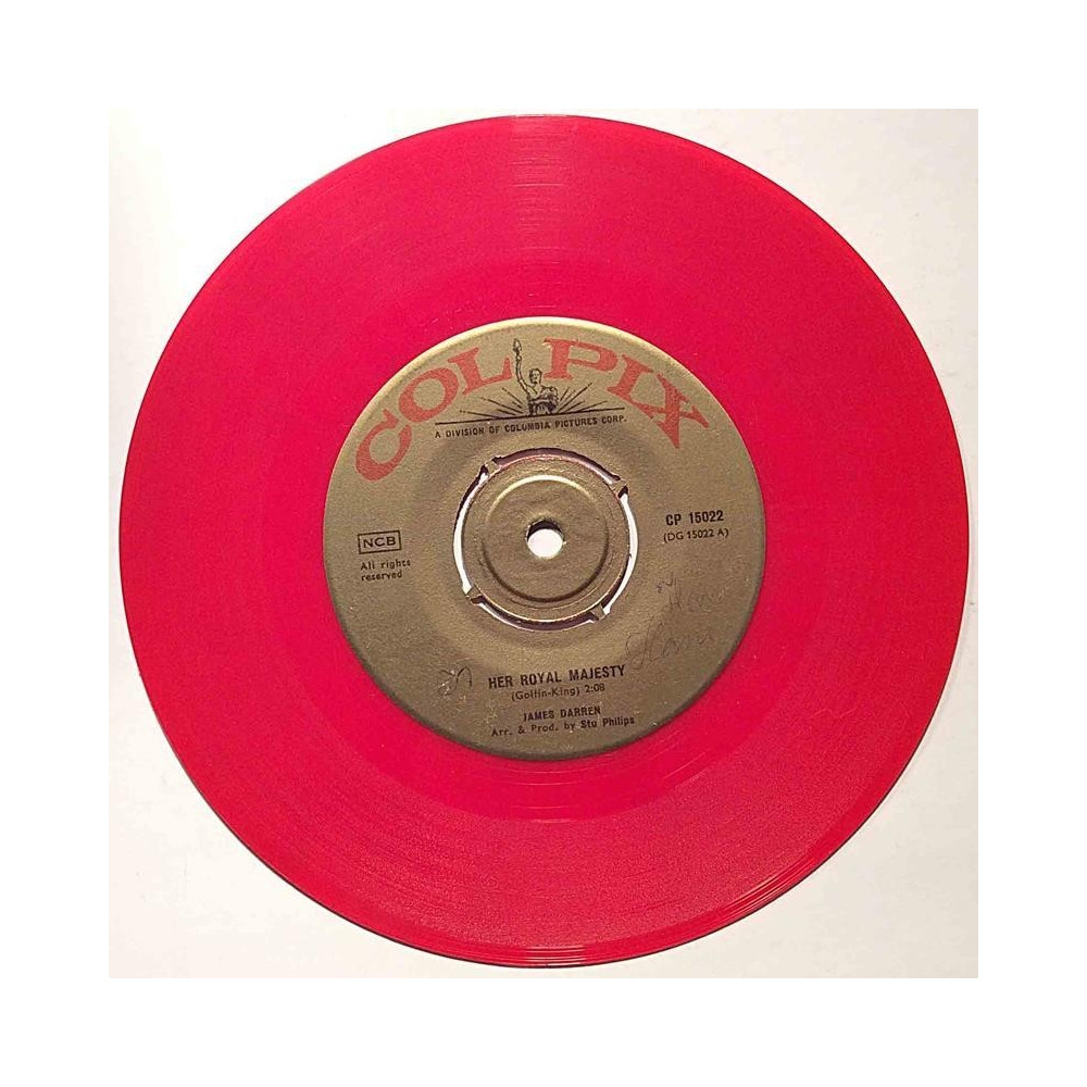 Darren James : Her Royal Majesty / If I could onley tell you - second hand single
