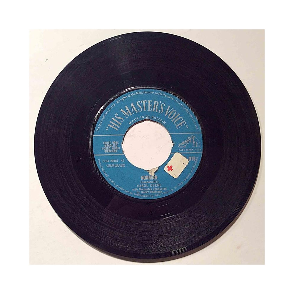Deene Carol : Norman / On the outside looking in - second hand single