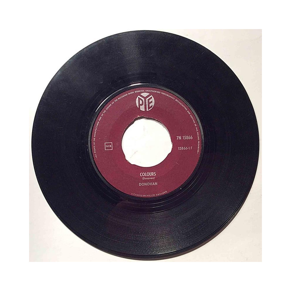 Donovan : Colours / To sing for you - begagnad singelskiva
