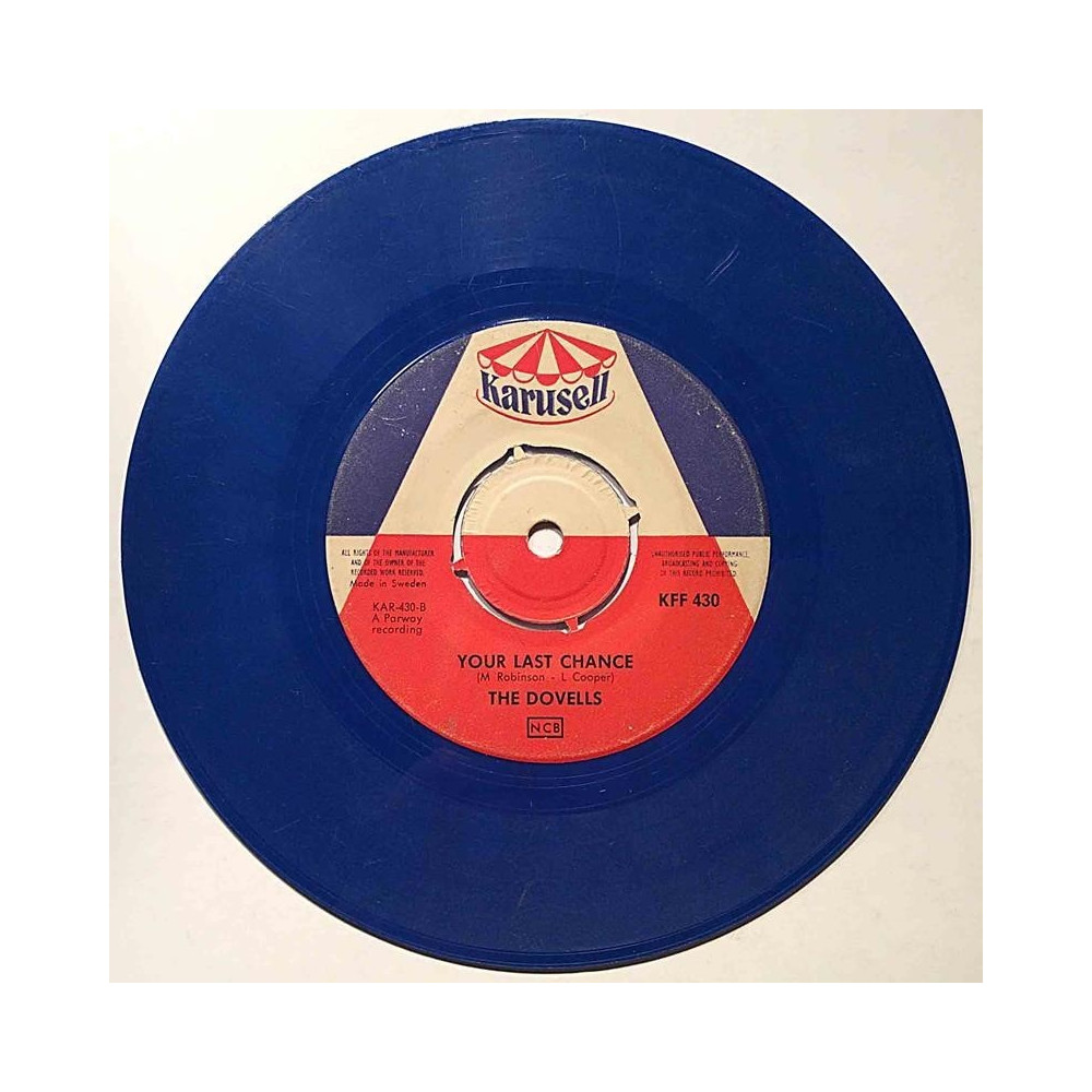 Dovells : Hully gully baby / Your last chance - second hand single