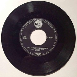 Downbeats : Calcutta / Will you love me tomorrow - second hand single