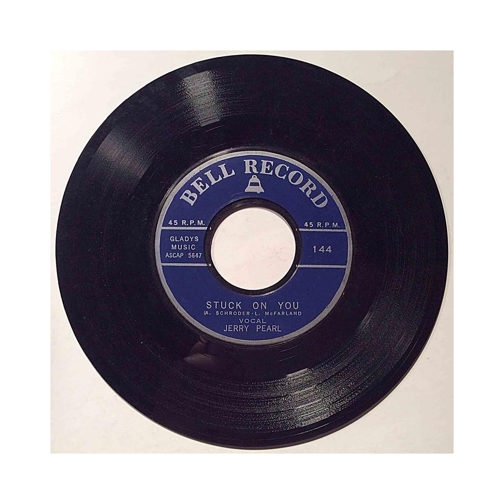 Pearl Jerry / Eddy & The Ringos : Stuck on you / When you wish upon a star - begagnad singelskiva