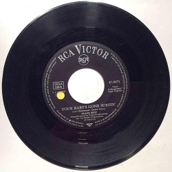 Eddy Duane: Your baby’s gone surfin’ / Sugar foor rag - käytetty vinyylisingle VG+
