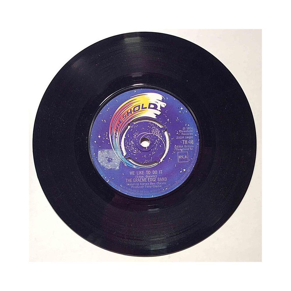 Graeme Edge Band : We like to do it / Shotgun - begagnad singelskiva