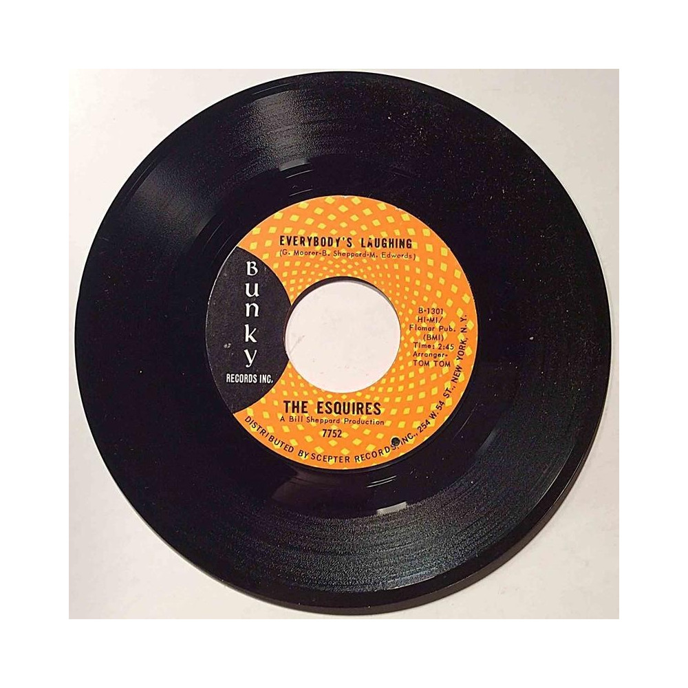 Esquires : And get away / Everybody’s laughing - second hand single