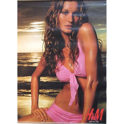 H & M : Mainosjuliste 49cm x 69cm - Used advertising poster