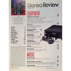 Stereo Review : Loudspeakers! Home theater speakers - used magazine
