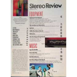 Stereo Review : BIG BASS the Lowdown on Subwoofers - used magazine