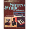 Stereo & tape equipment : Consumer Guide stereo quarterly - used magazine