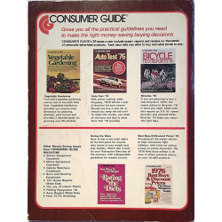 Stereo & tape equipment : Consumer Guide stereo quarterly - used magazine