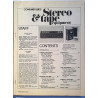 Stereo & tape equipment : Consumer Guide stereo quarterly - used magazine