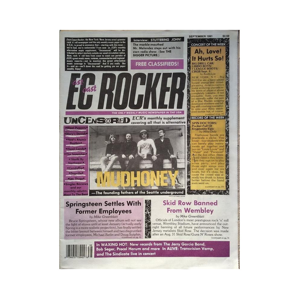 East Coast Rocker : Mudhoney,Meat Puppets - begagnade magazine