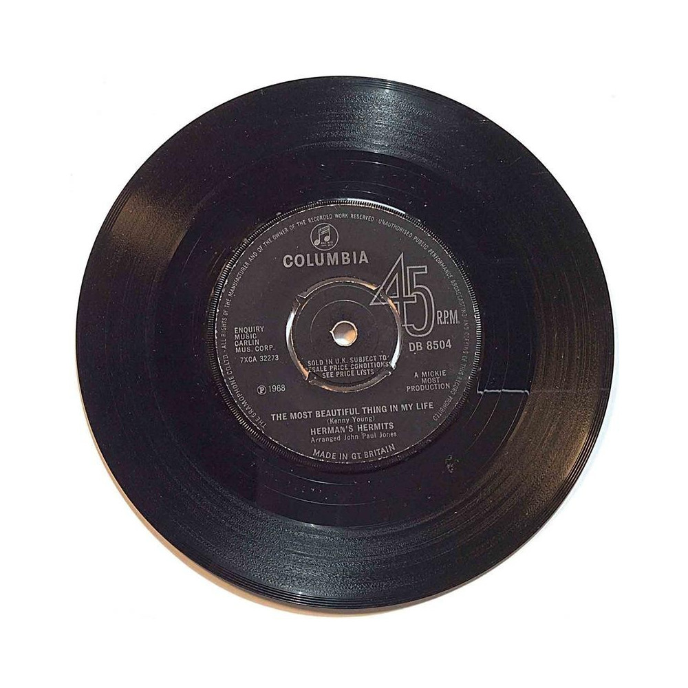 Hermans Hermits : Something’s happening / The most beautiful thing in my life - begagnad singelskiva