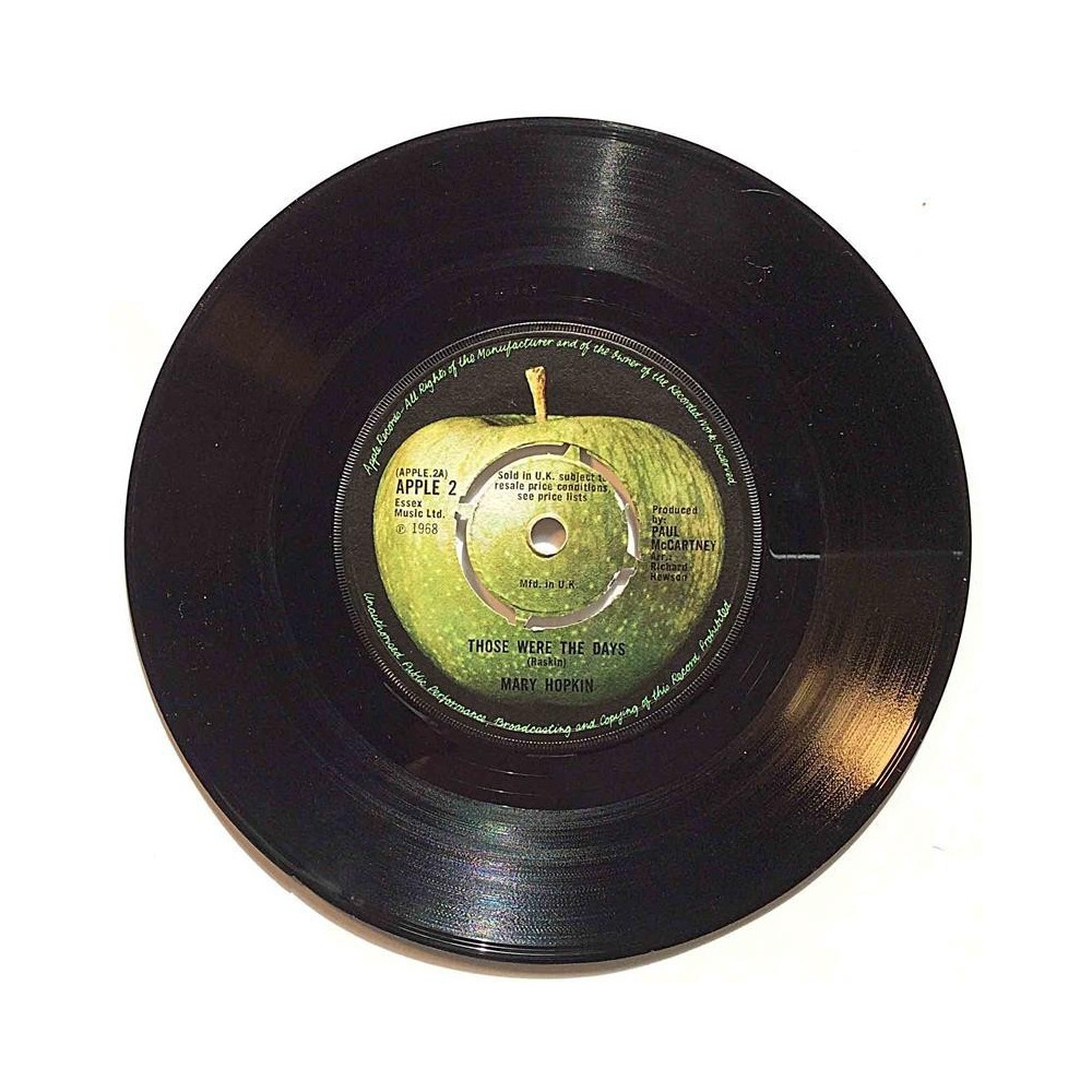 Hopkin Mary: Those were the days / Turn turn turn  kansi Ei kuvakantta levy VG+ käytetty vinyylisingle
