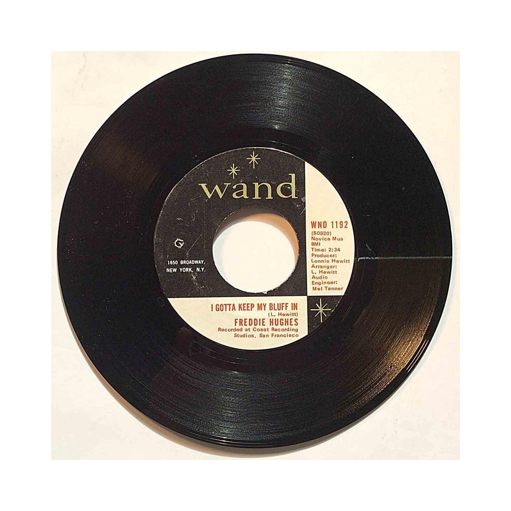 Hughes Freddie : Natural Man / I gotta keep my bluff in - second hand single