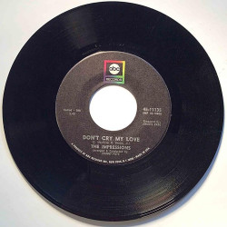 Impressions : Don’t cry my love / Sometimes I wonder - second hand single