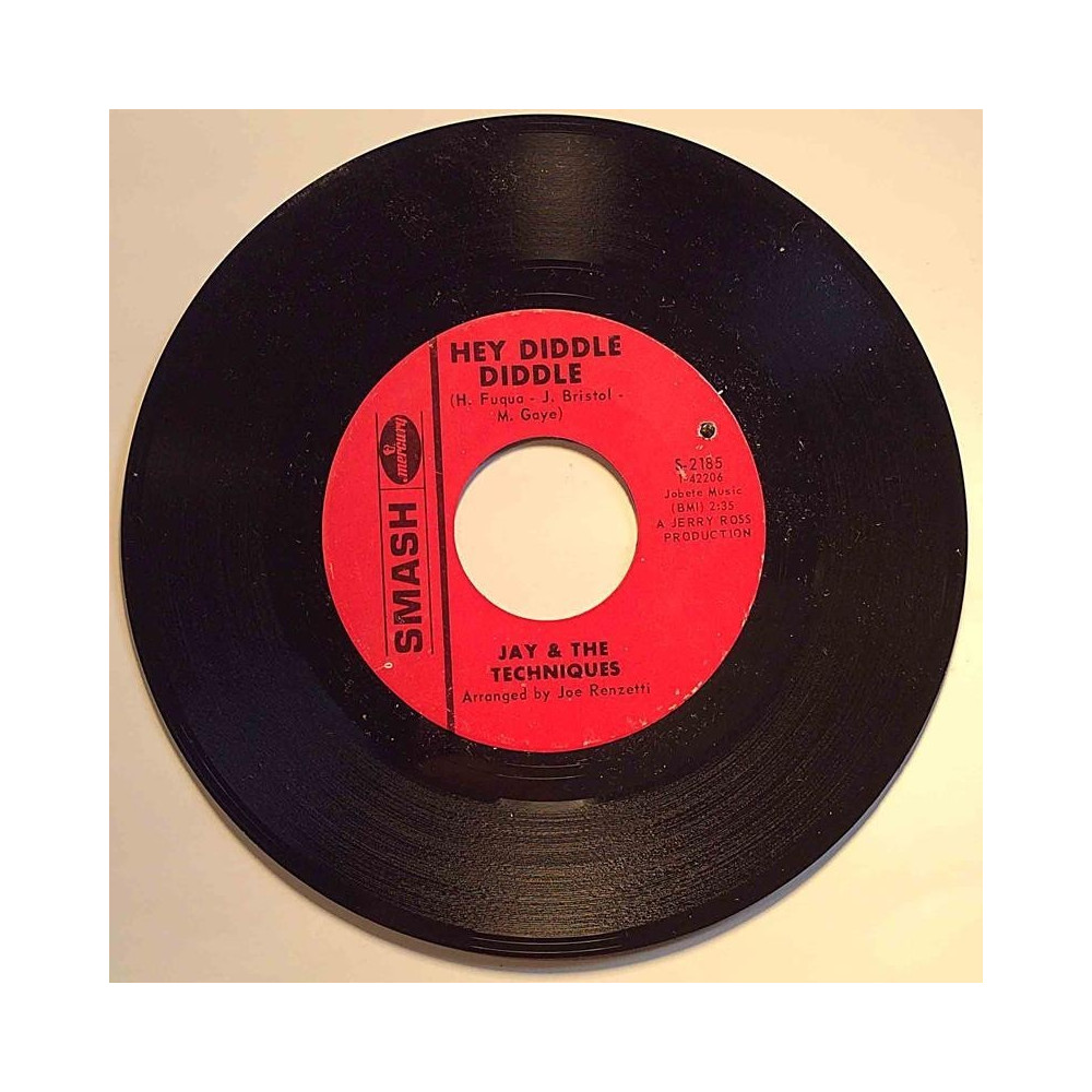Jay & The Techniques : Hey diddle diddle / If I should lose you - begagnad singelskiva