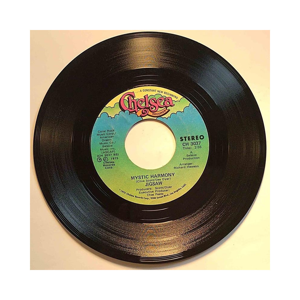 Jigsaw : Love Fire / Mystic Harmony - second hand single