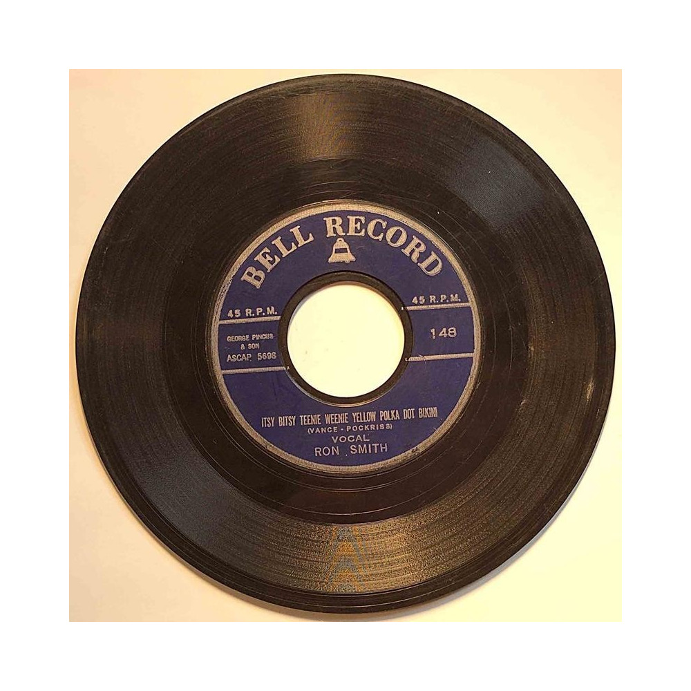 Smith Ron / The Jones Boys : Itsy bitsy teenie weenie yellow polka dor bikini / When will I be loved  - begagnad singelskiva