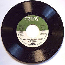 Busta Jones : You keep on making me hot / Dancing all over the world - second hand single