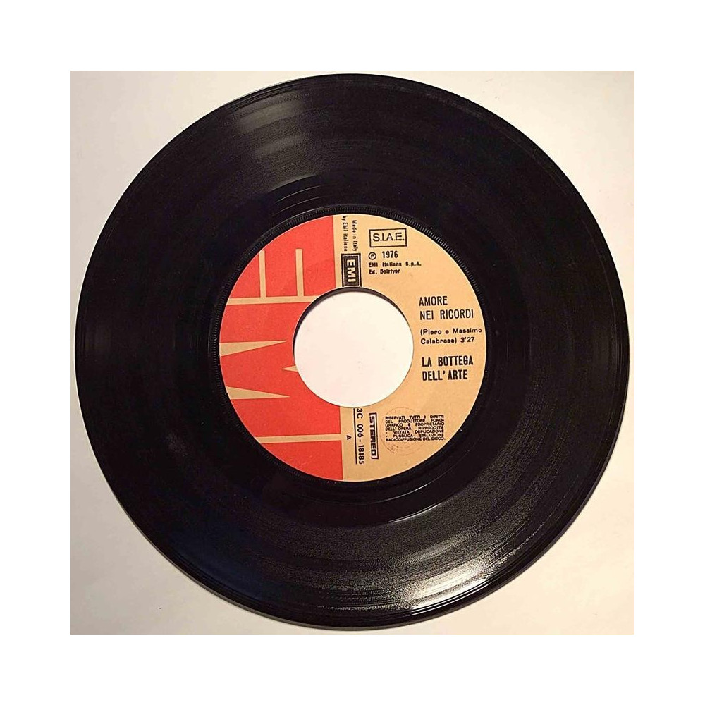 La Bottega Dell’ Arte : Amore Nei Ricordi / Mare Nostrum - second hand single
