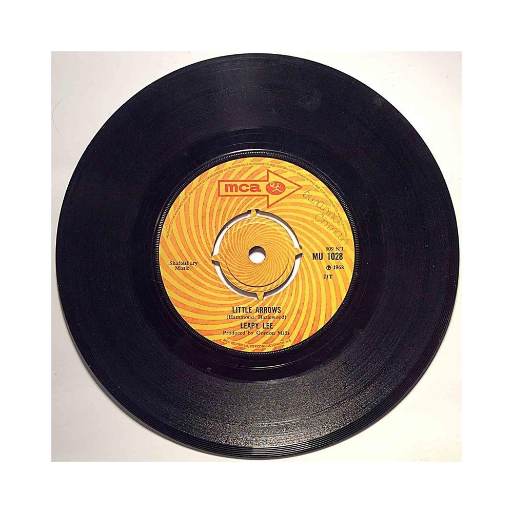Leapy Lee : Little Arrows / Time Will Tell - second hand single