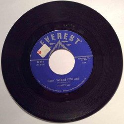 Lee Randy : Did you ever see a dream walking / Baby, where you are - begagnad singelskiva
