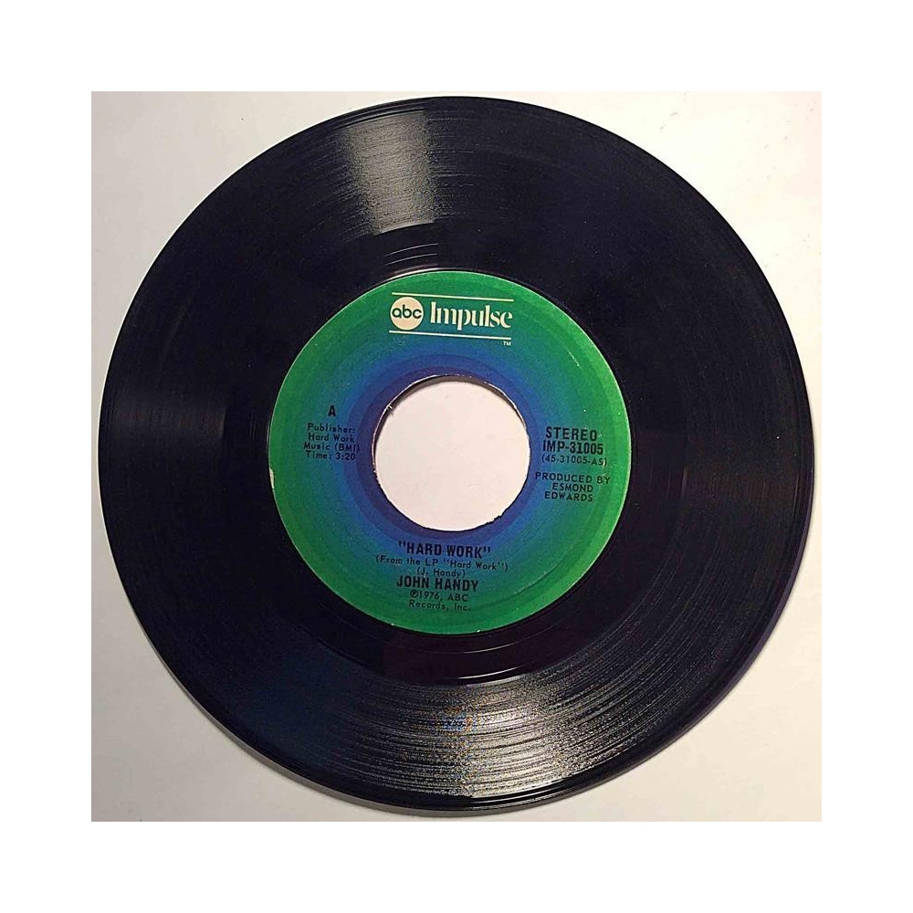 Handy John : Hard Work / Young Enough To Dream - begagnad singelskiva