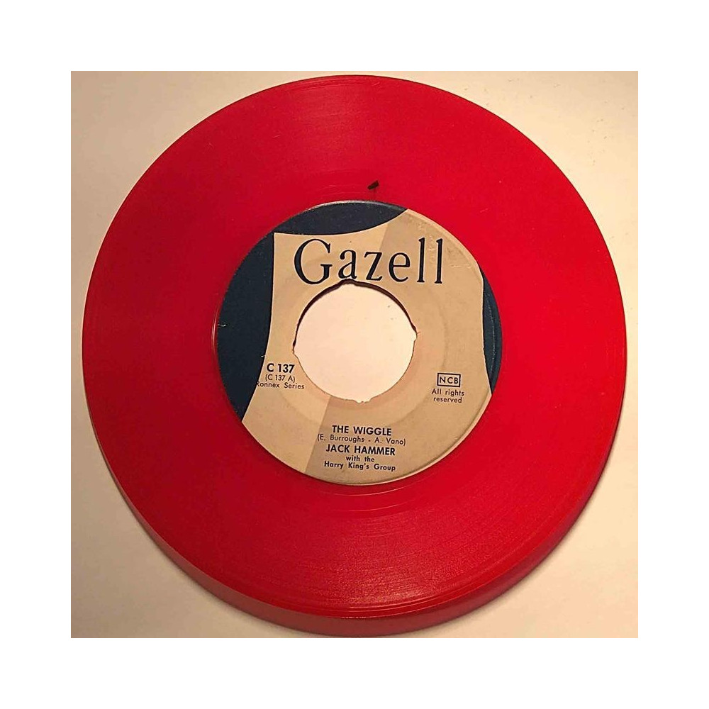 Hammer Jack : The Wiggle / The Wiggling Fool - begagnad singelskiva